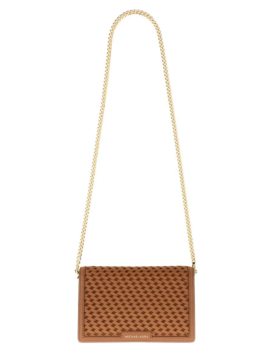 MICHAEL BY MICHAEL KORS BORSA A TRACOLLA IN PELLE CON LOGO