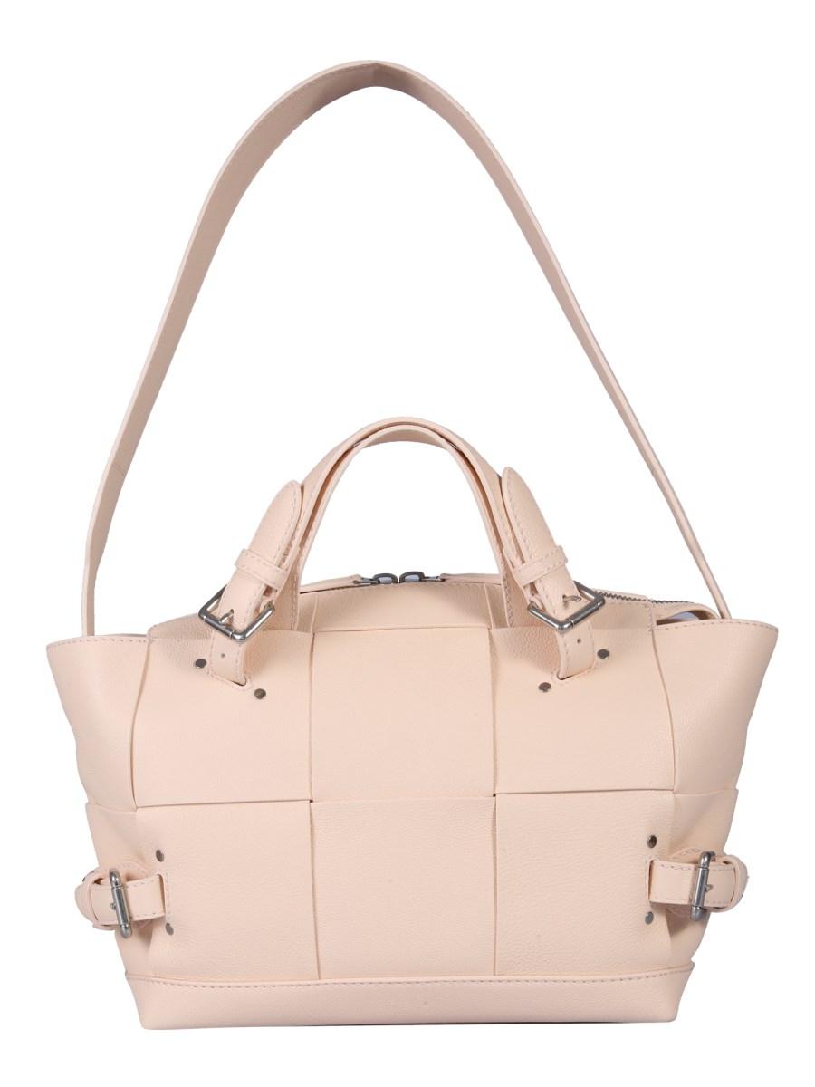 BOTTEGA VENETA BORSA "ARCO" TOOL IN PELLE CON MOTIVO INTRECCIATO