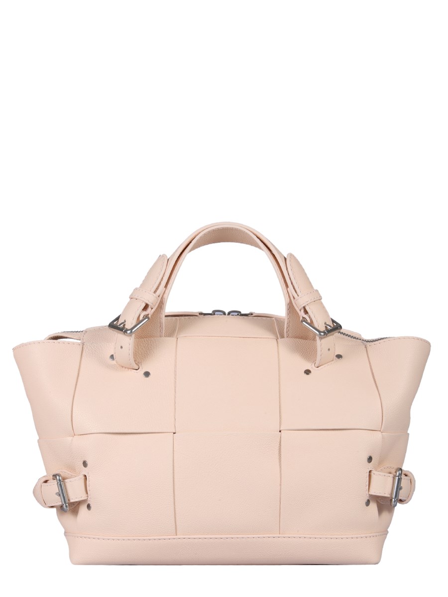 BOTTEGA VENETA BORSA "ARCO" TOOL IN PELLE CON MOTIVO INTRECCIATO