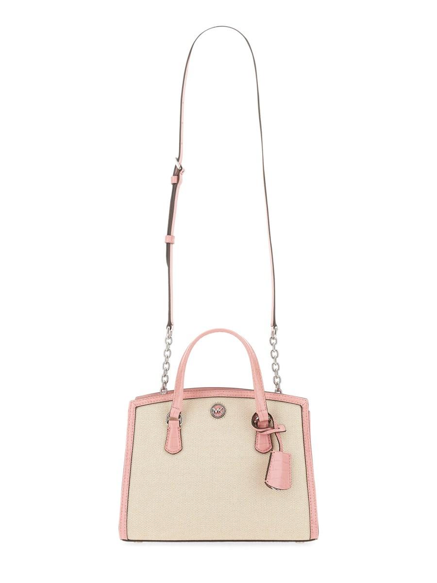 MICHAEL BY MICHAEL KORS BORSA CHANTAL IN TELA CON LOGO