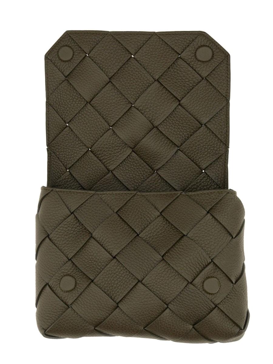 BOTTEGA VENETA BORSA DIAGO IN PELLE CON MOTIVO INTRECCIO