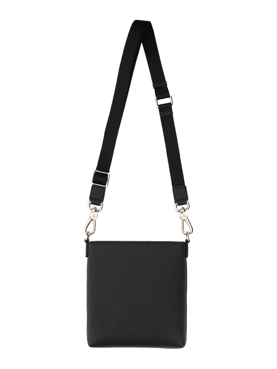 VIVIENNE WESTWOOD BORSA DRAWSTRING A TRACOLLA IN BIOGREEN SAFFIANO