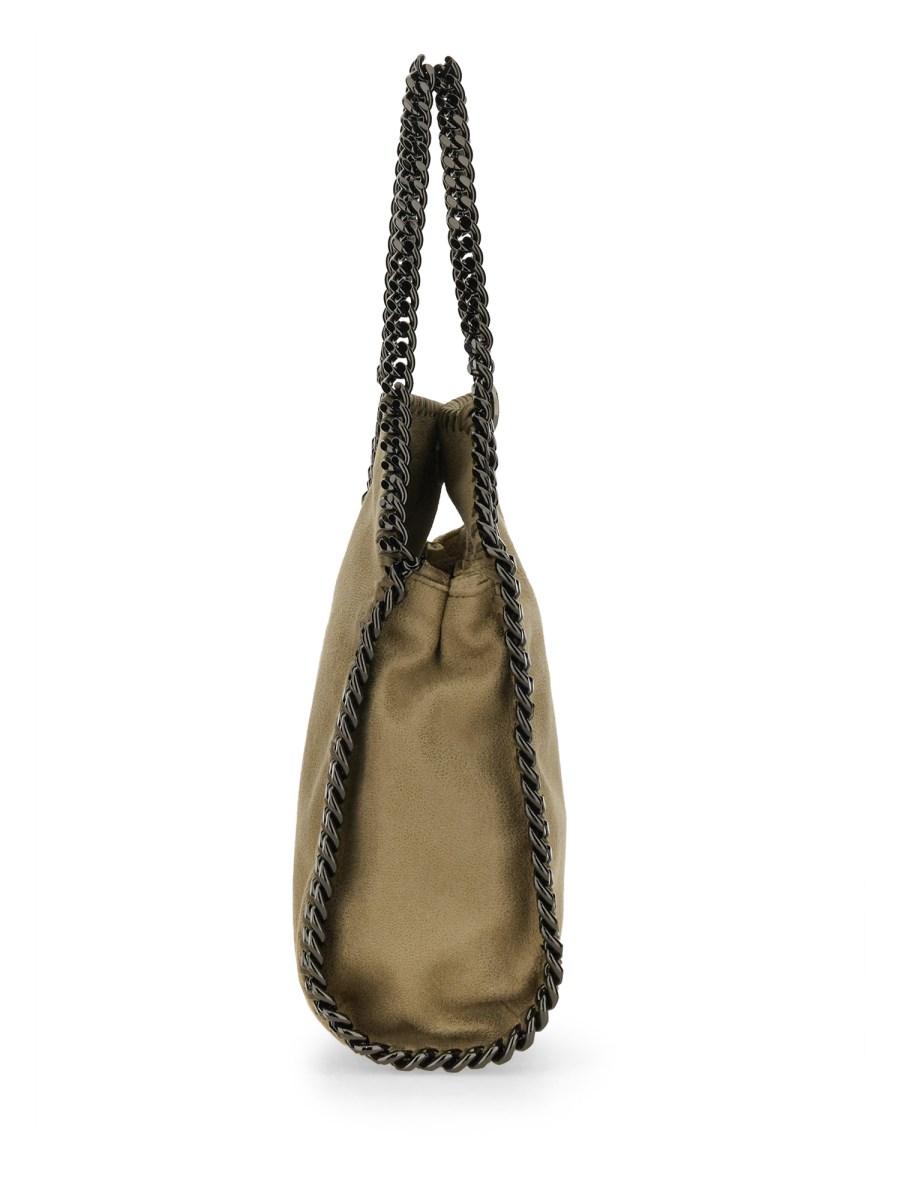 STELLA McCARTNEY BORSA FALABELLA MINI IN ECO SHAGGY DEER