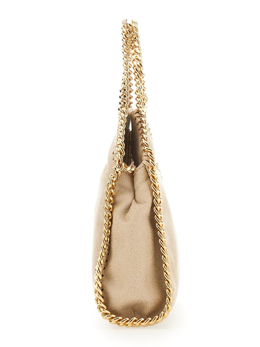 STELLA McCARTNEY BORSA FALABELLA TINY IN SHAGGY DEER