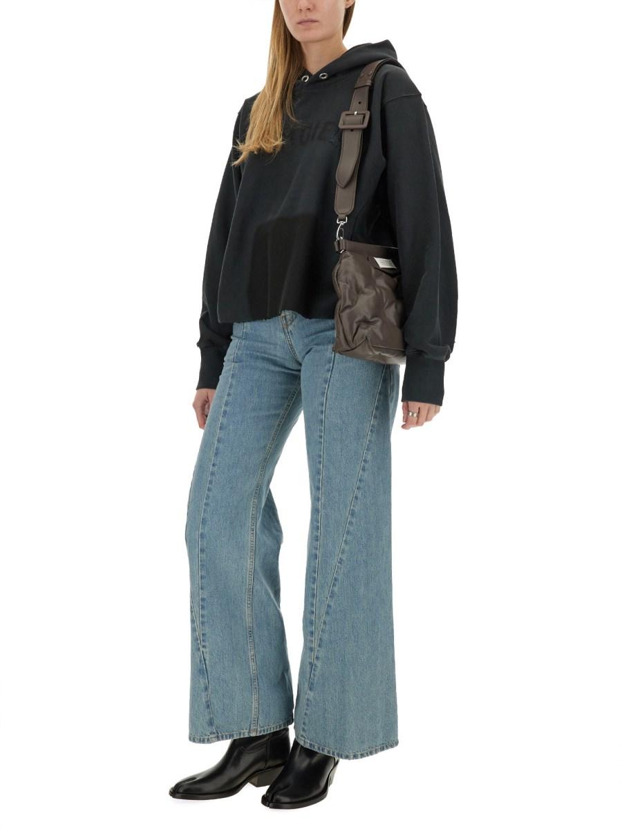 MAISON MARGIELA BORSA GLAM SLAM CLASSIQUE SMALL IN PELLE