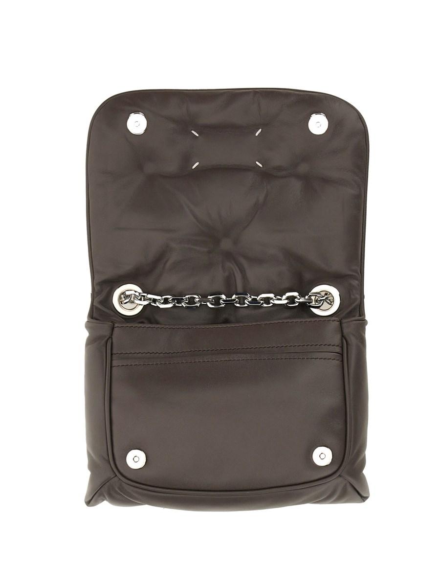 MAISON MARGIELA BORSA GLAM SLAM FLAP SMALL IN PELLE