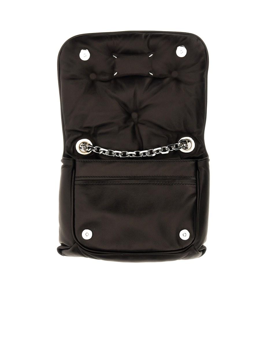 MAISON MARGIELA BORSA GLAM SLAM FLAP SMALL IN PELLE
