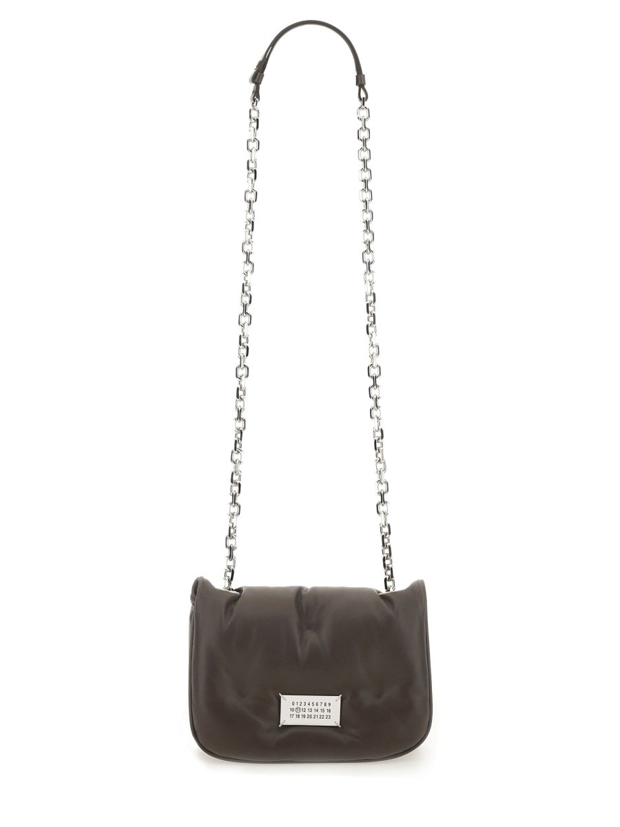 MAISON MARGIELA BORSA GLAM SLAM FLAP SMALL IN PELLE