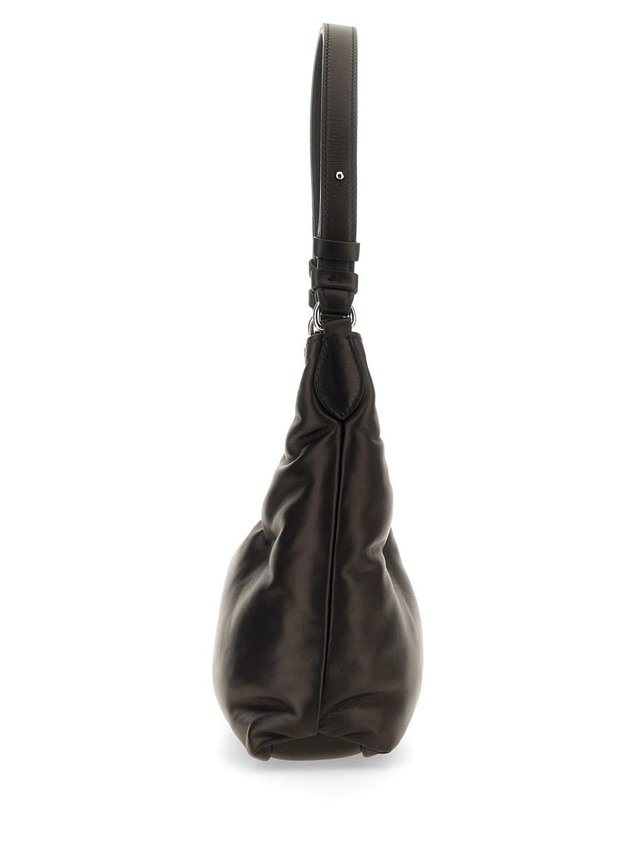 MAISON MARGIELA BORSA "GLAM SLAM" HOBO SMALL IN PELLE