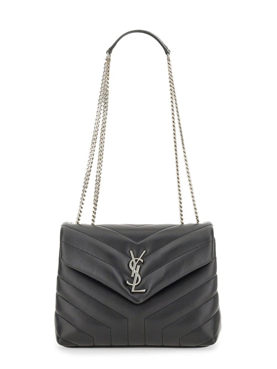 SAINT LAURENT BORSA LOULOU SMALL IN PELLE TRAPUNTATA