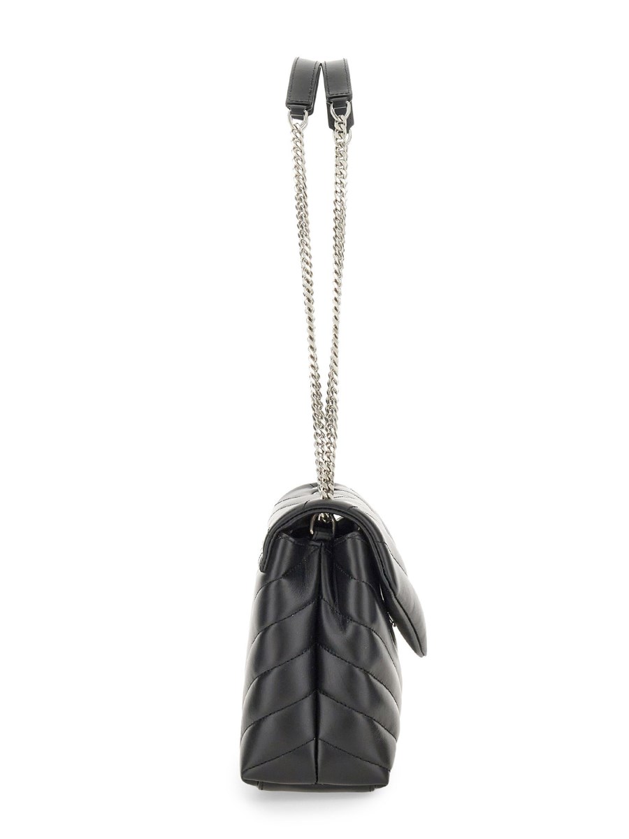 SAINT LAURENT BORSA LOULOU SMALL IN PELLE TRAPUNTATA