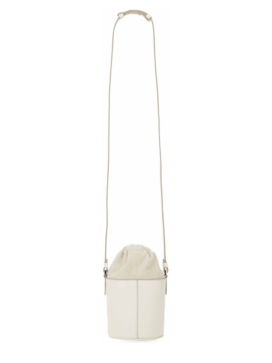 MAISON MARGIELA BORSA MINI A SECCHIELLO 5AC IN PELLE
