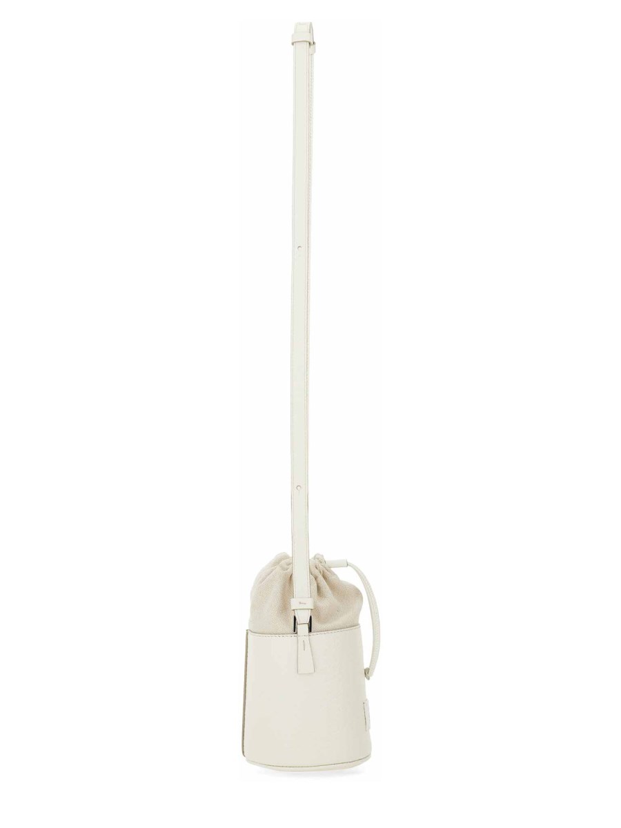 MAISON MARGIELA BORSA MINI A SECCHIELLO 5AC IN PELLE
