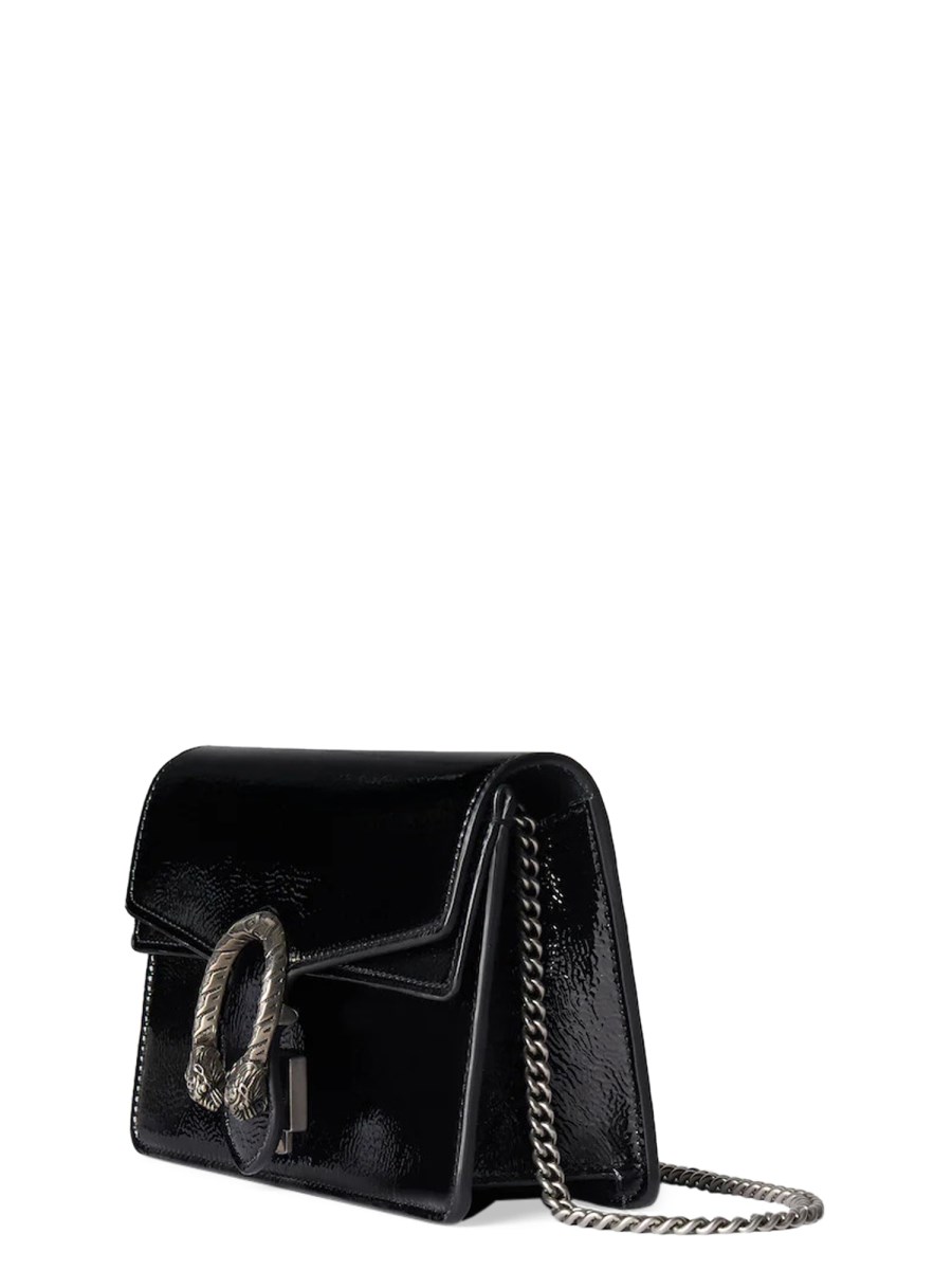 GUCCI BORSA MINI DIONYSUS IN PELLE VERNICIATA LUCIDA