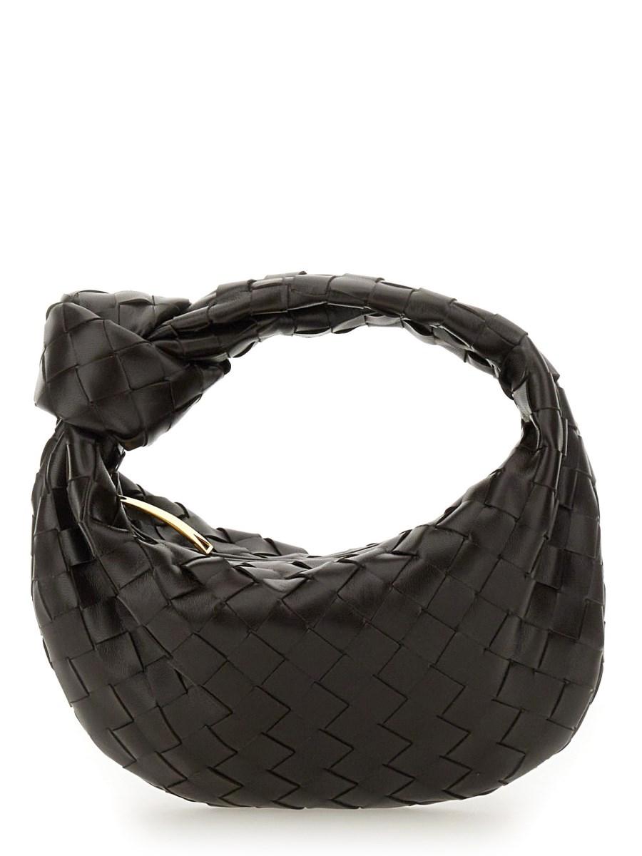 BOTTEGA VENETA BORSA MINI "JODIE" IN PELLE CON MOTIVO INTRECCIATO
