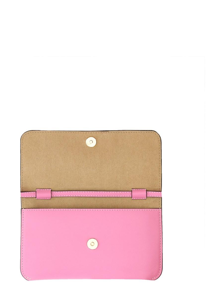JW ANDERSON BORSA PER SMARTPHONE CHAIN IN PELLE LISCIA