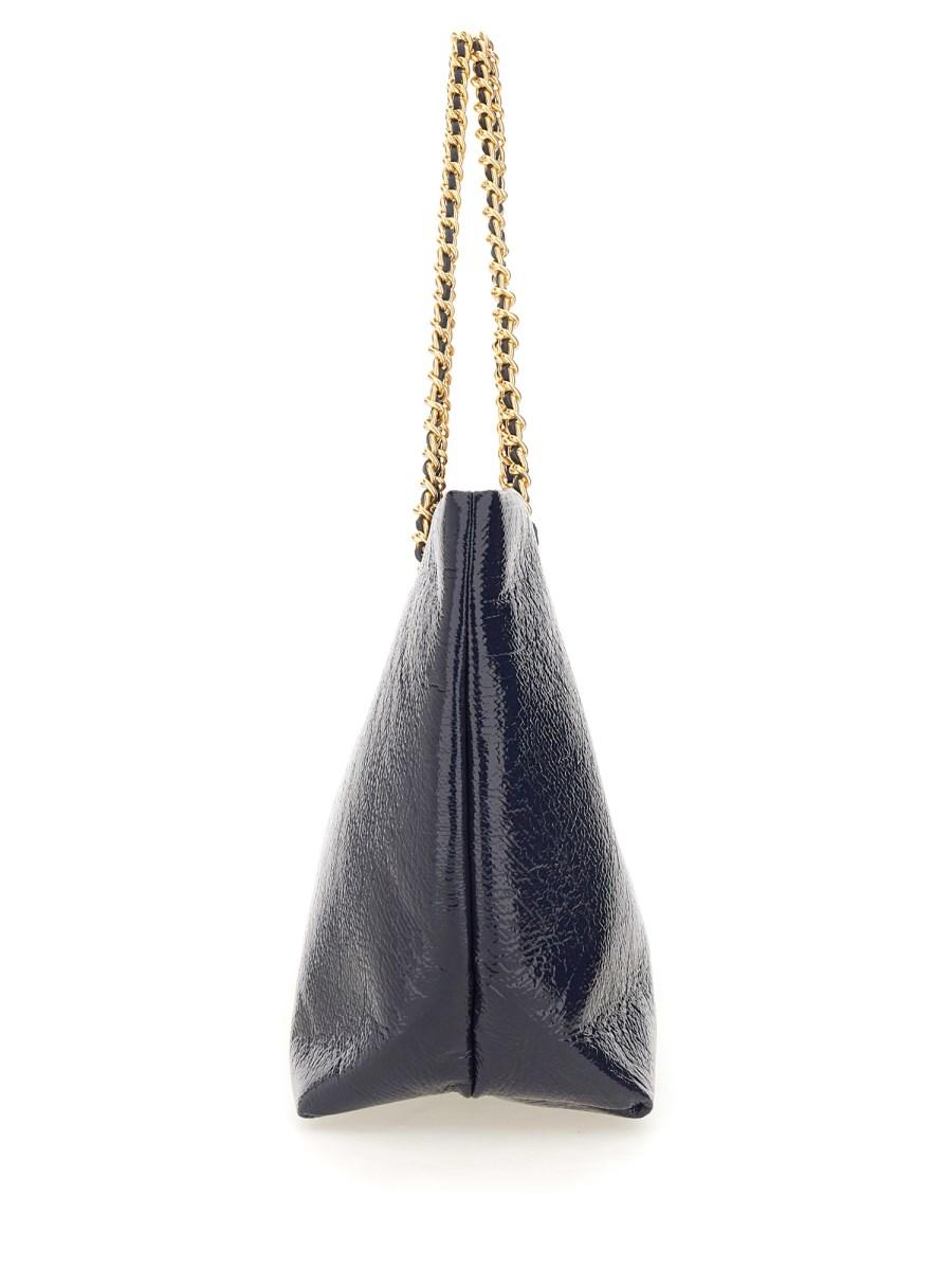 TORY BURCH BORSA SHOPPING ELLA IN VERNICE INCRESPATA