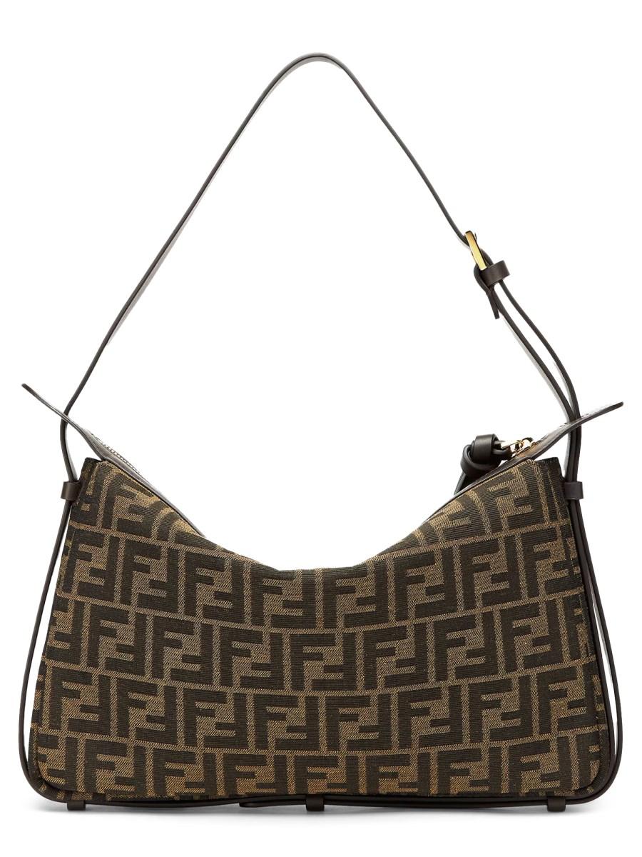 FENDI BORSA "SIMPLY" FENDI MEDIUM IN TESSUTO JACQUARD FF