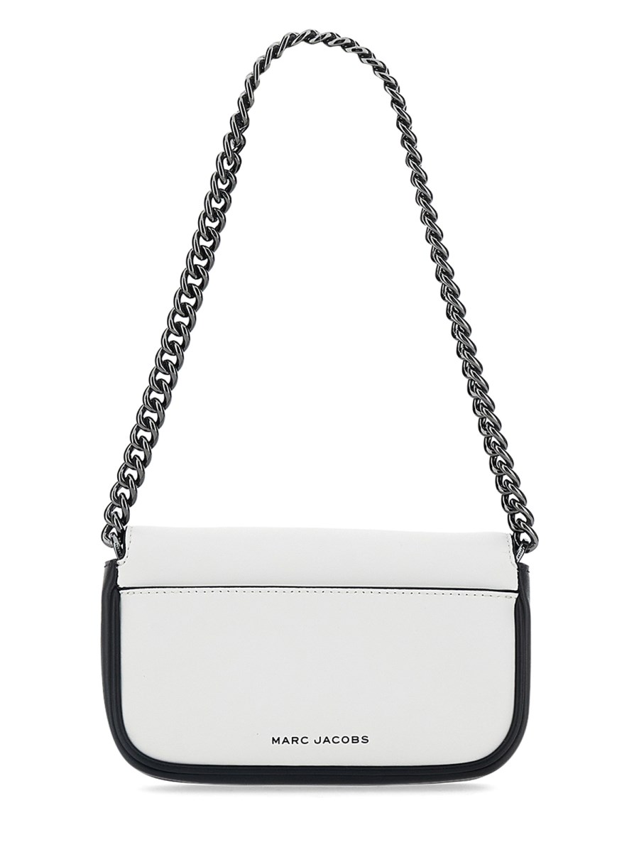 MARC JACOBS BORSA THE J MARC MINI IN PELLE BI-COLOR