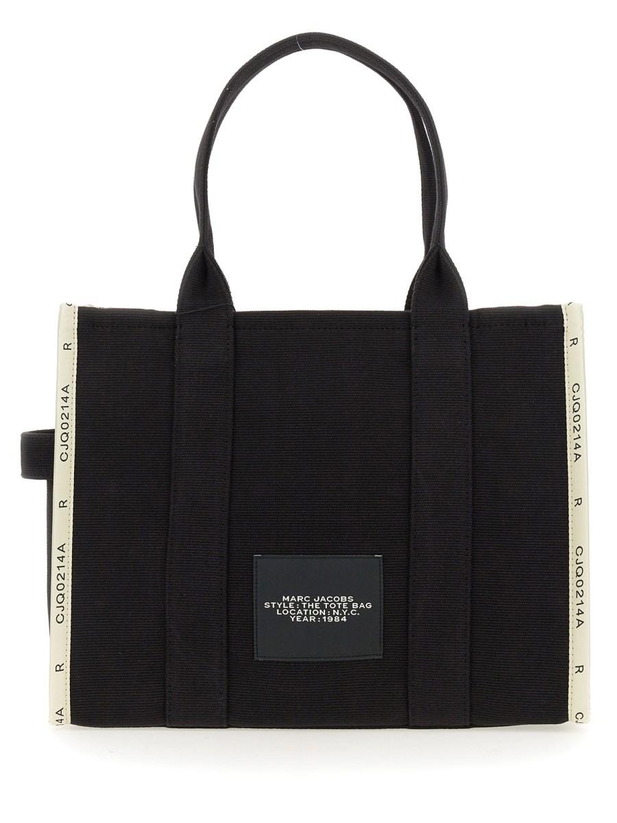 MARC JACOBS BORSA THE TOTE JACQUARD LARGE IN TELA DI COTONE