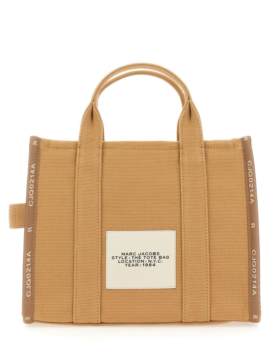 MARC JACOBS BORSA THE TOTE MEDIUM IN TELA CON LOGO JACQUARD