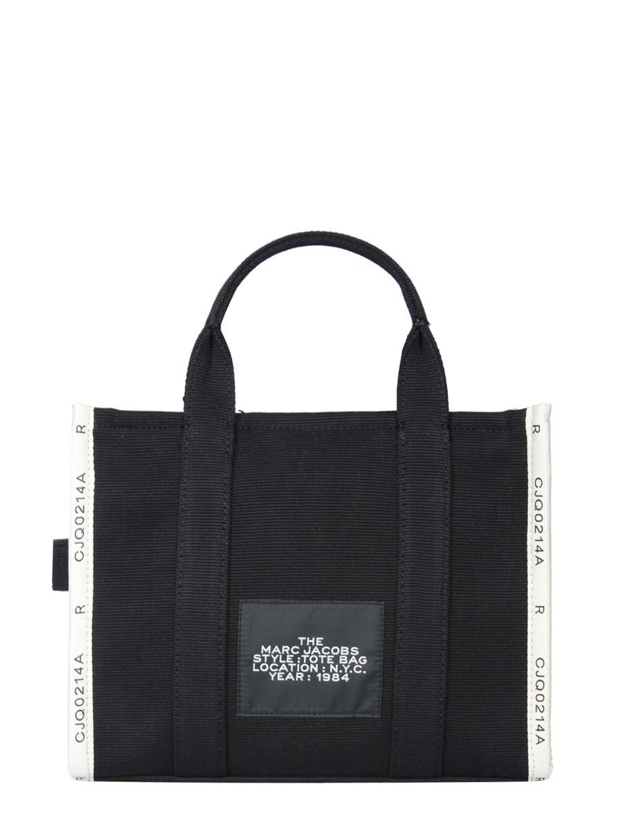MARC JACOBS BORSA THE TOTE MEDIUM IN TELA CON LOGO JACQUARD