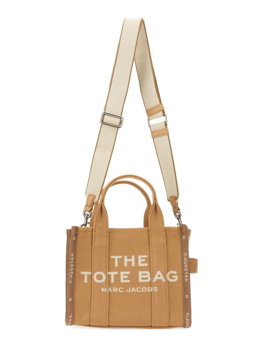 MARC JACOBS BORSA THE TOTE SMALL IN TELA CON LOGO JACQUARD