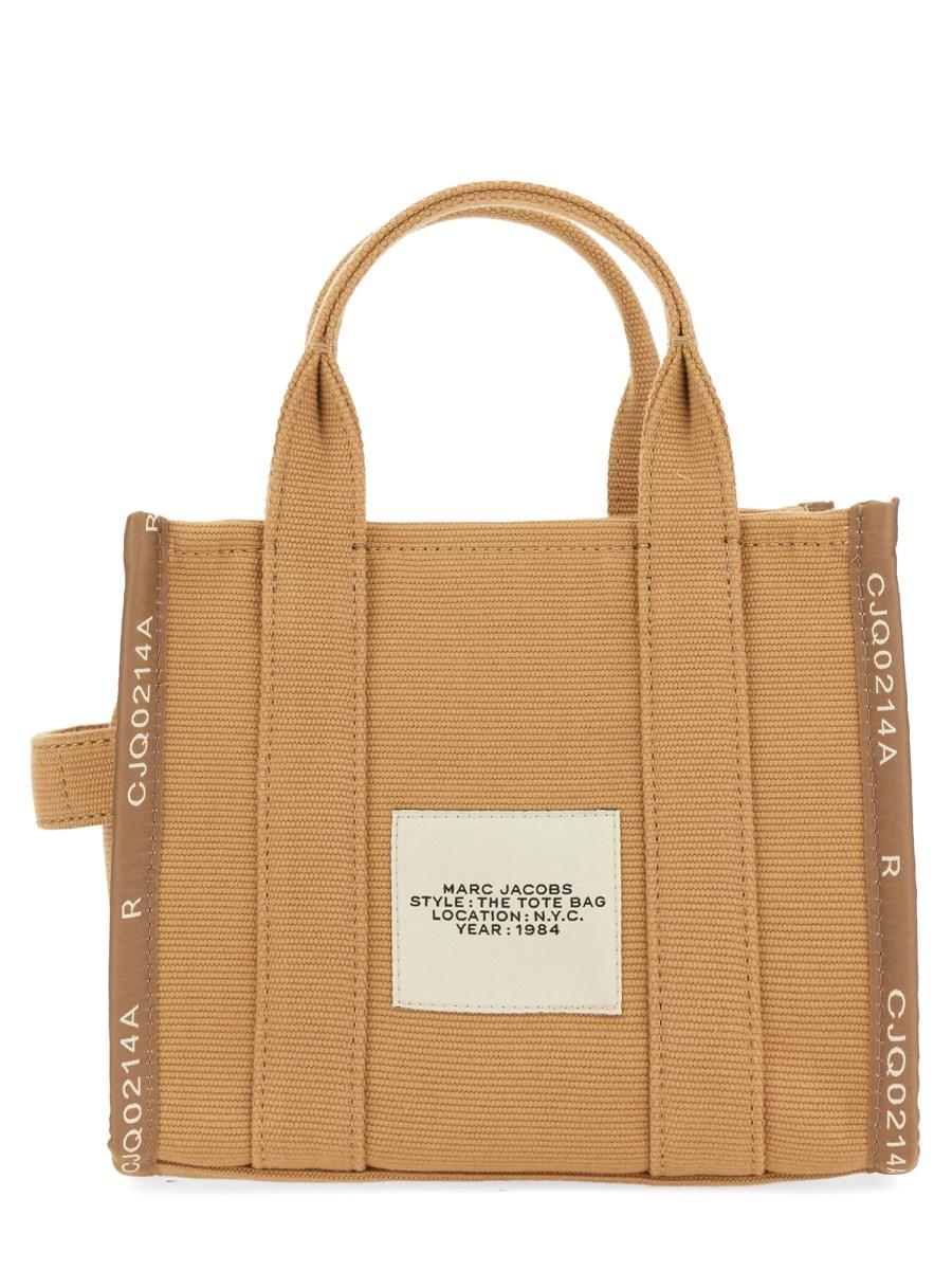MARC JACOBS BORSA THE TOTE SMALL IN TELA CON LOGO JACQUARD
