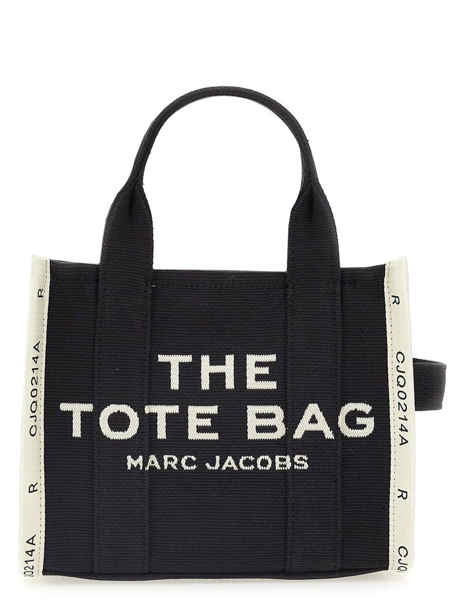 MARC JACOBS BORSA THE TOTE SMALL IN TELA CON LOGO JACQUARD
