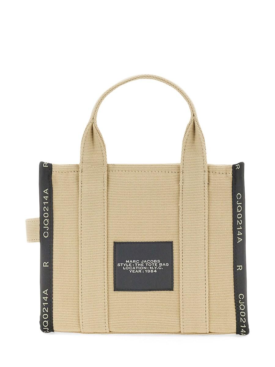 MARC JACOBS BORSA THE TOTE SMALL IN TELA CON LOGO JACQUARD