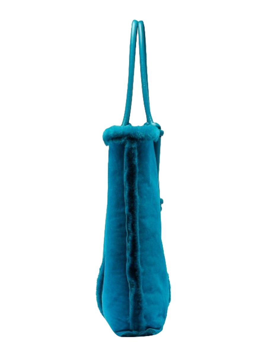 BOTTEGA VENETA BORSA TOTE BOLSTER REVERSIBILE IN SHEARLING