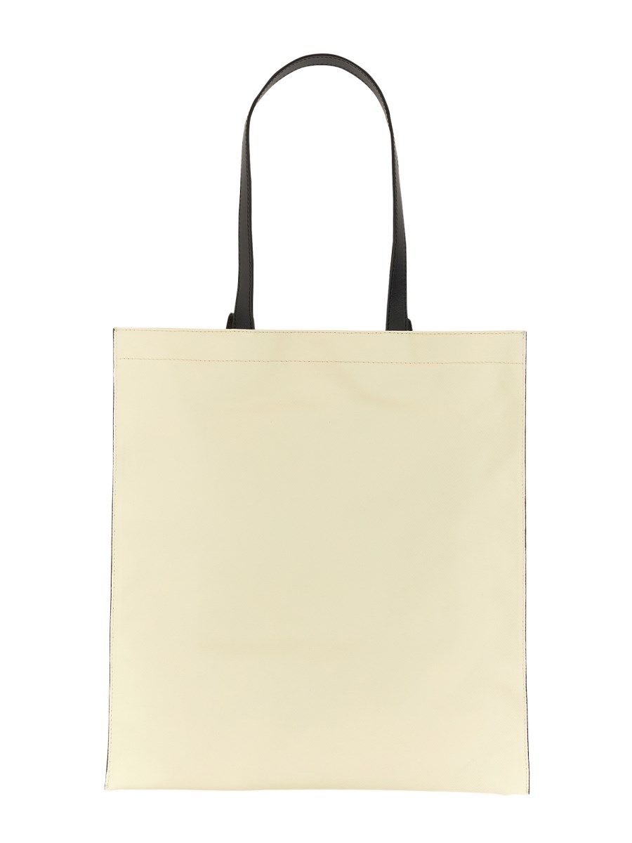 MOSCHINO BORSA TOTE CON STAMPA HAWAIIAN IN TELA DI COTONE