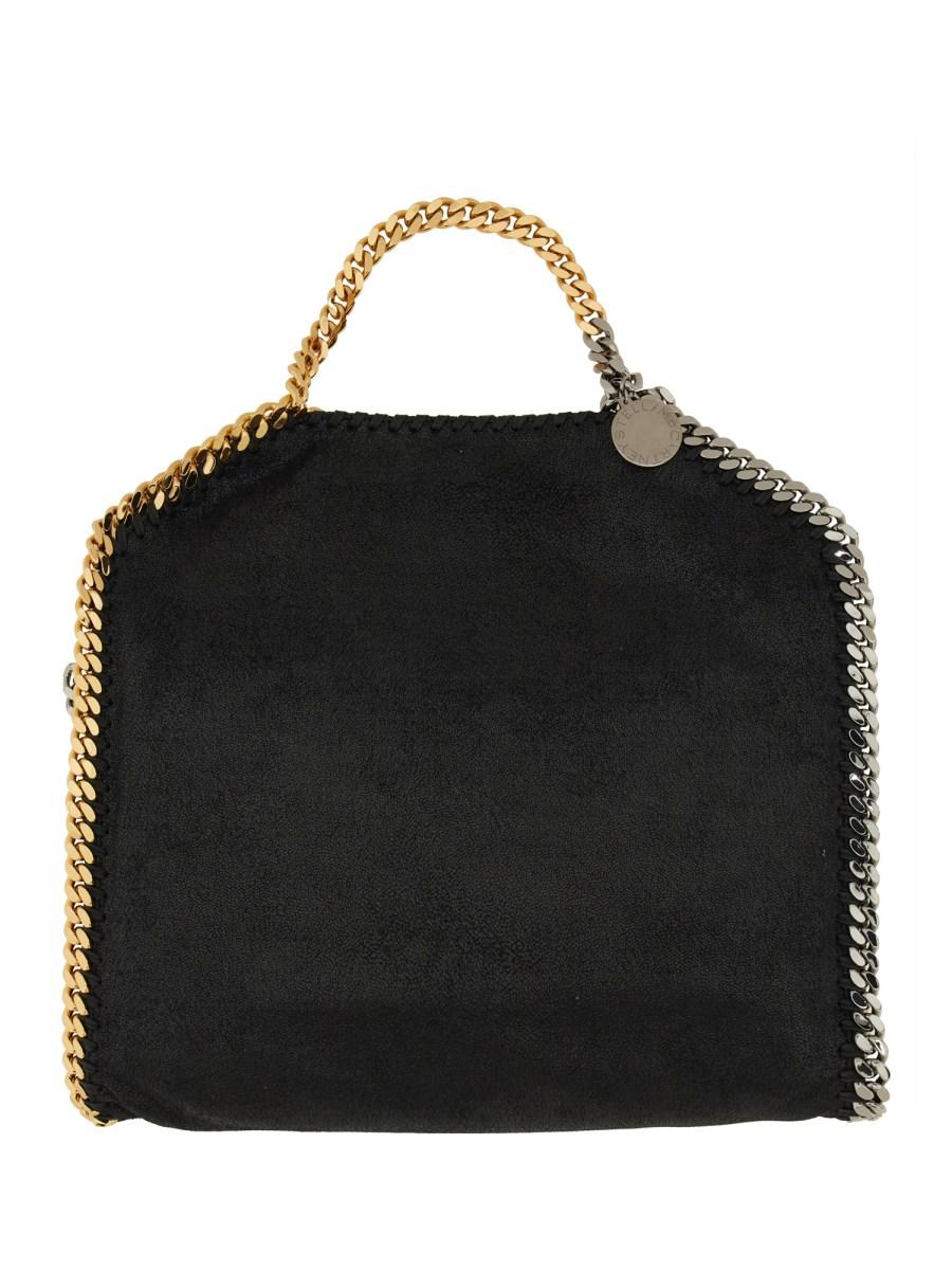 STELLA McCARTNEY BORSA TOTE FALABELLA FOLD OVER IN SHAGGY DEER