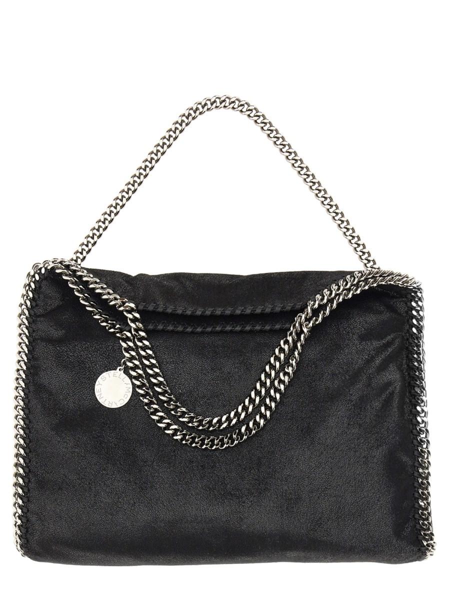 STELLA McCARTNEY BORSA TOTE FALABELLA FOLD OVER IN SHAGGY DEER