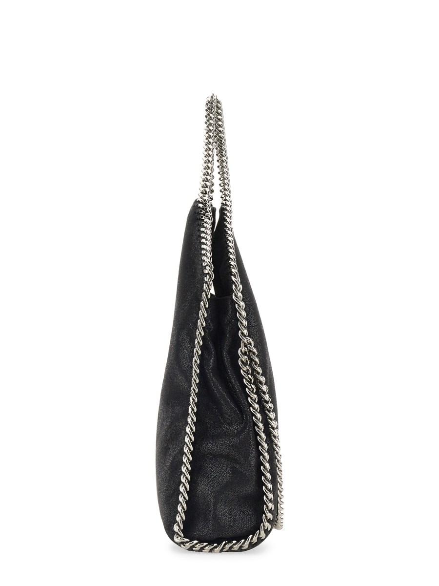 STELLA McCARTNEY BORSA TOTE FALABELLA FOLD OVER IN SHAGGY DEER
