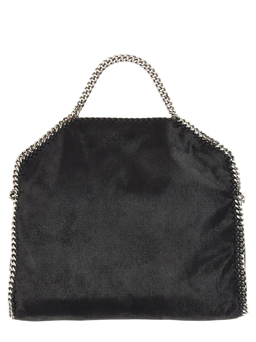 STELLA McCARTNEY BORSA TOTE FALABELLA FOLD OVER IN SHAGGY DEER