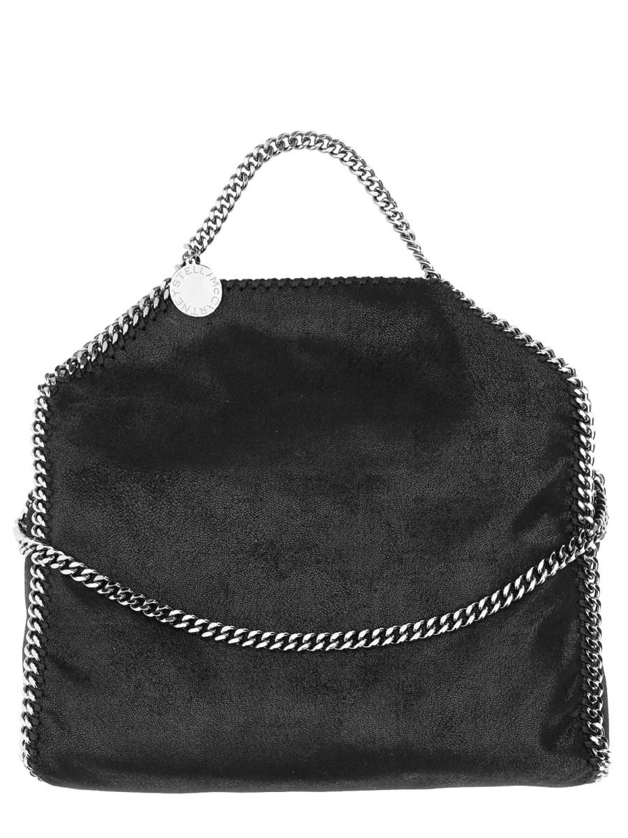 STELLA McCARTNEY BORSA TOTE FALABELLA FOLD OVER IN SHAGGY DEER