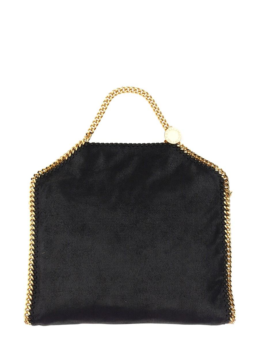 STELLA McCARTNEY BORSA TOTE FALABELLA FOLD OVER IN SHAGGY DEER