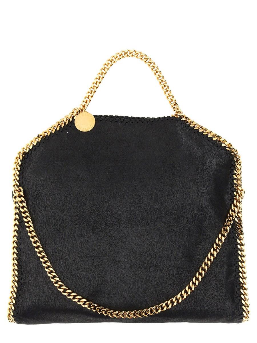 STELLA McCARTNEY BORSA TOTE FALABELLA FOLD OVER IN SHAGGY DEER