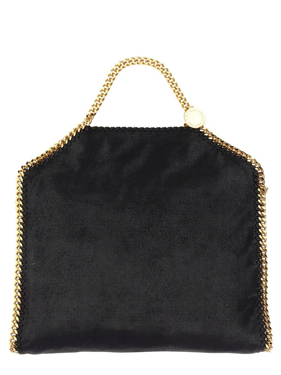 STELLA McCARTNEY BORSA TOTE FALABELLA FOLD OVER IN SHAGGY DEER