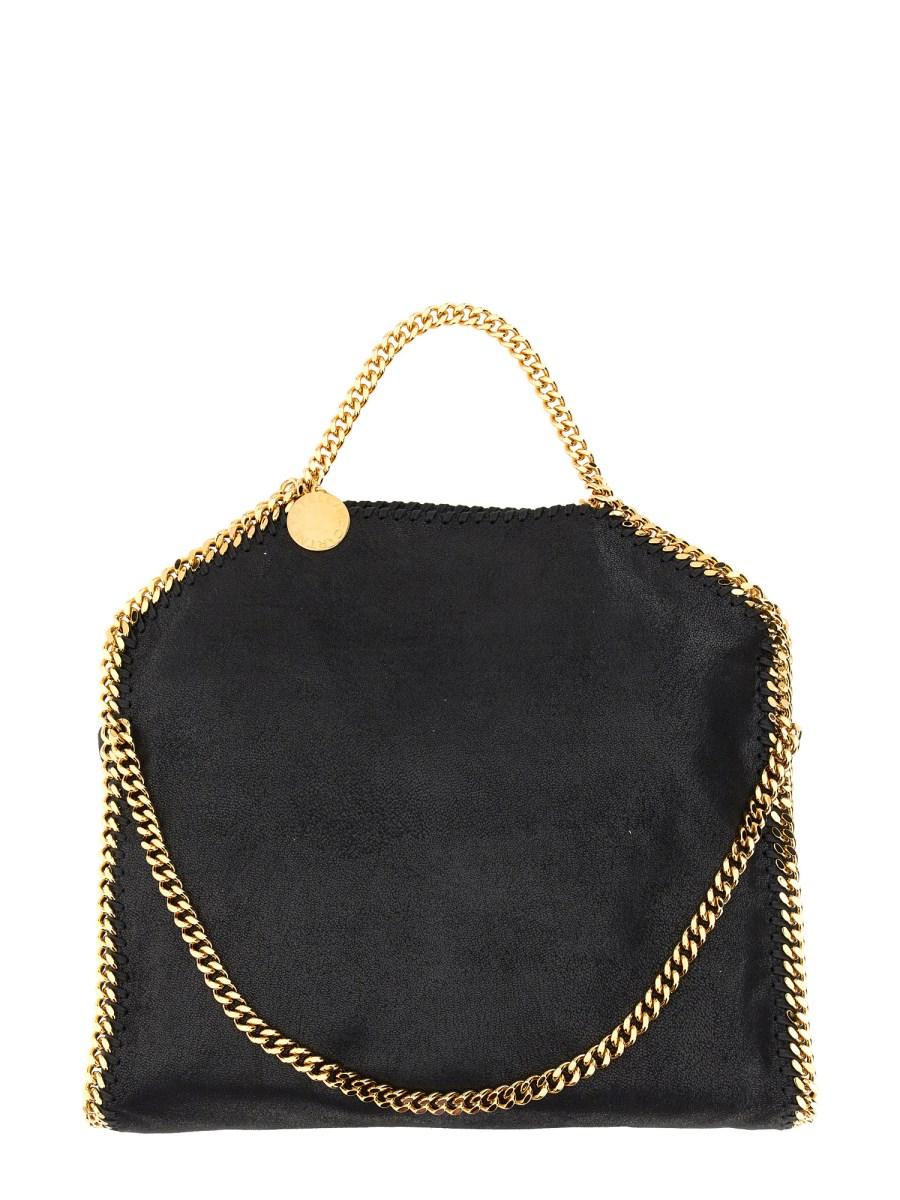 STELLA McCARTNEY BORSA TOTE FALABELLA FOLD OVER IN SHAGGY DEER