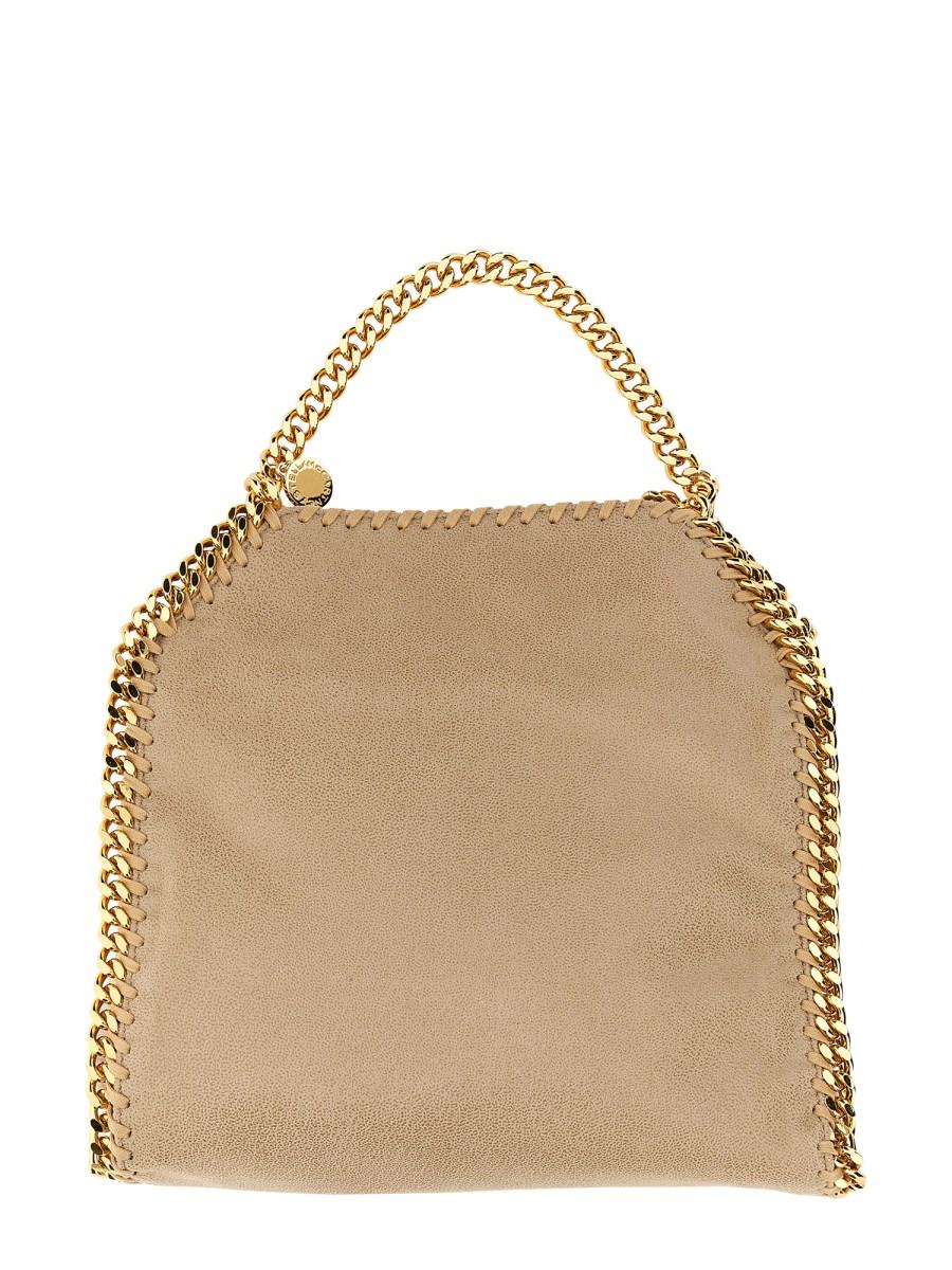 STELLA McCARTNEY BORSA TOTE "FALABELLA" MINI IN SHAGGY DEER