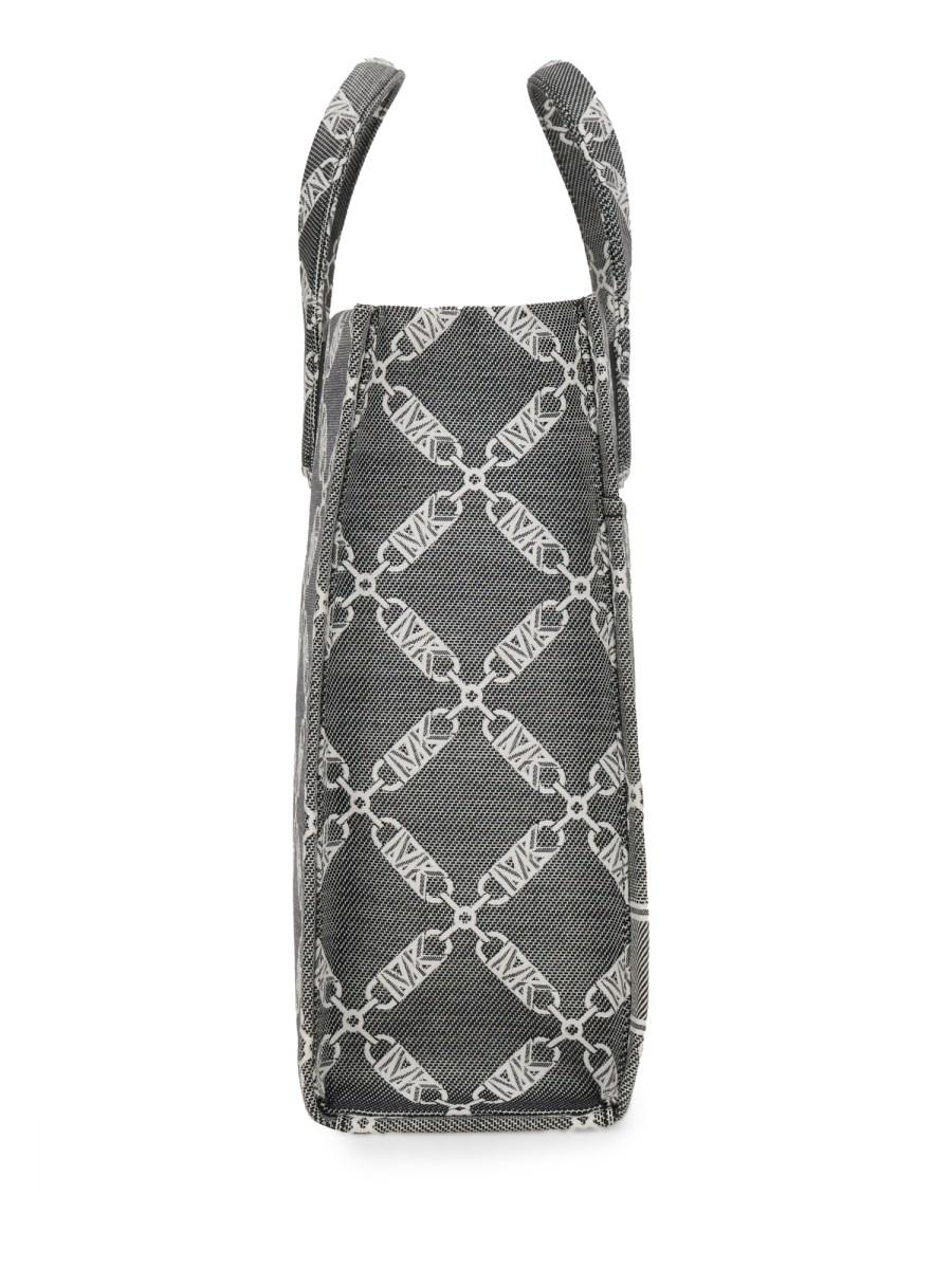 MICHAEL BY MICHAEL KORS BORSA TOTE GIGI LARGE CON LOGO JACQUARD EMPIRE