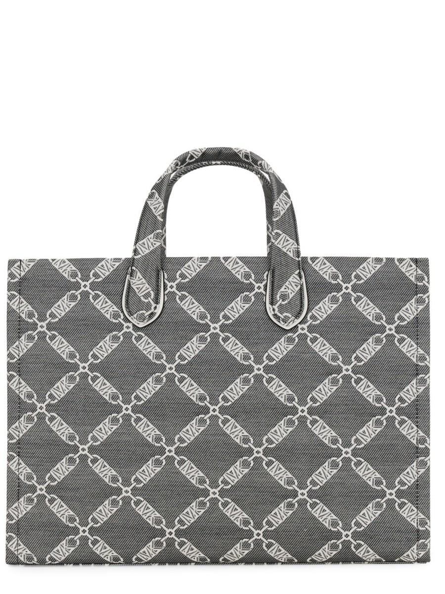 MICHAEL BY MICHAEL KORS BORSA TOTE GIGI LARGE CON LOGO JACQUARD EMPIRE
