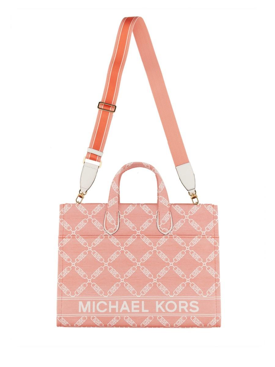 MICHAEL BY MICHAEL KORS BORSA TOTE GIGI LARGE CON LOGO JACQUARD EMPIRE