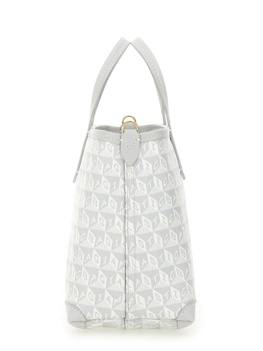 ANYA HINDMARCH BORSA TOTE "I AM A PLASTIC BAG WINK" XS