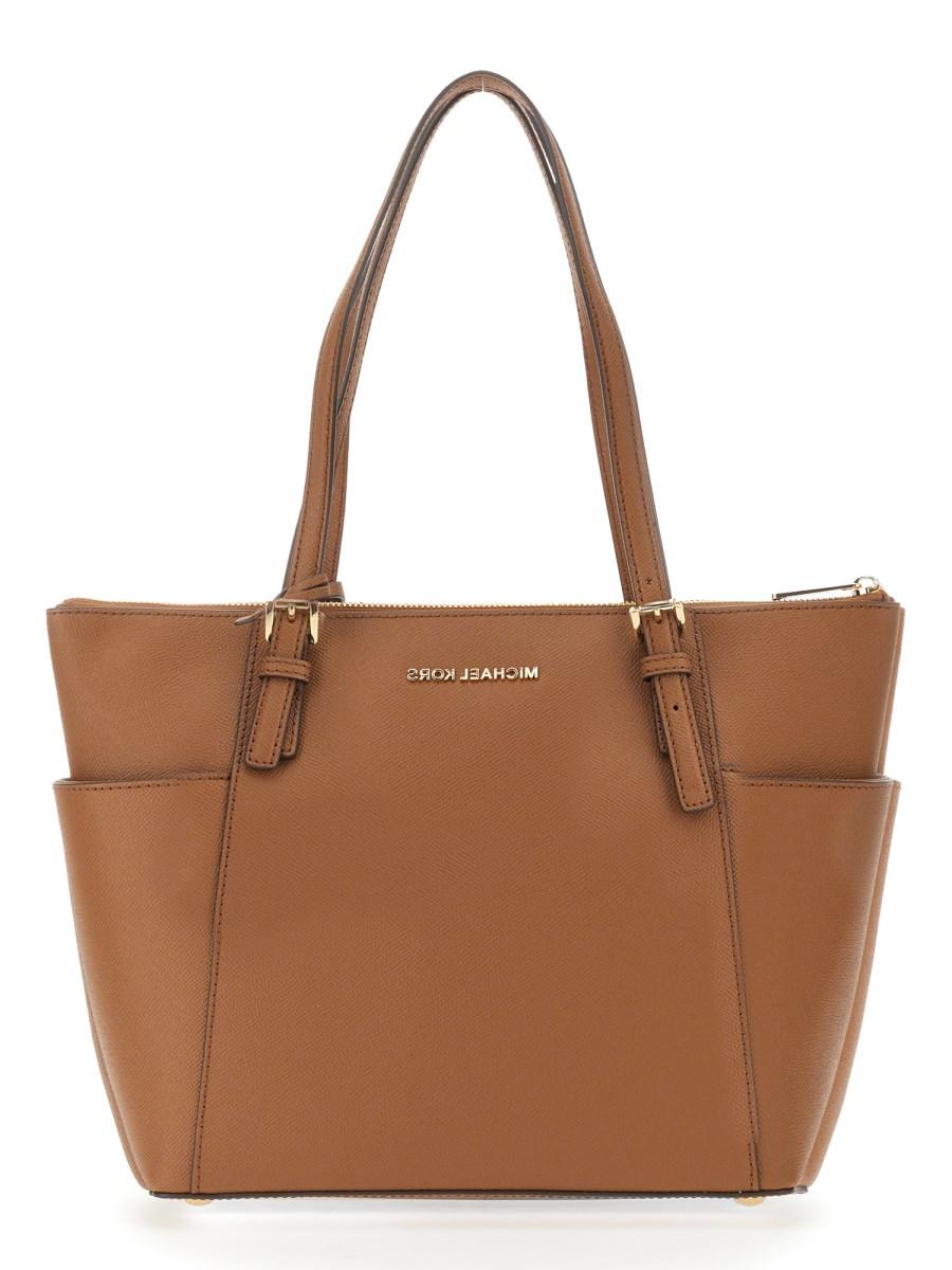 MICHAEL BY MICHAEL KORS BORSA TOTE JET SET IN PELLE SAFFIANO