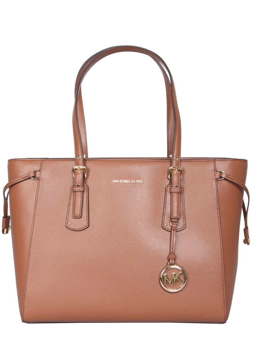 MICHAEL BY MICHAEL KORS BORSA TOTE "VOYAGER" IN PELLE SAFFIANO