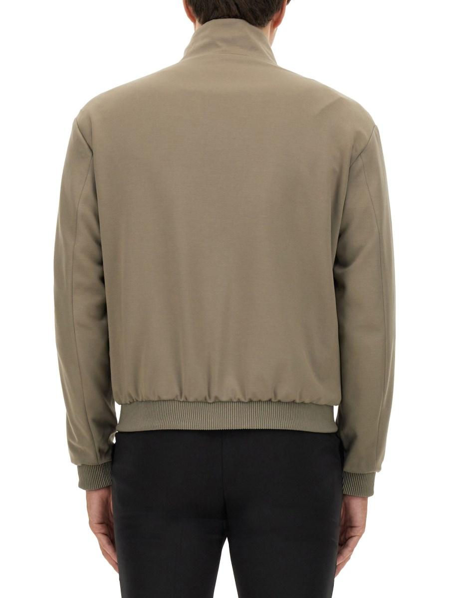 BOSS CAMEL GIACCA CON ZIP