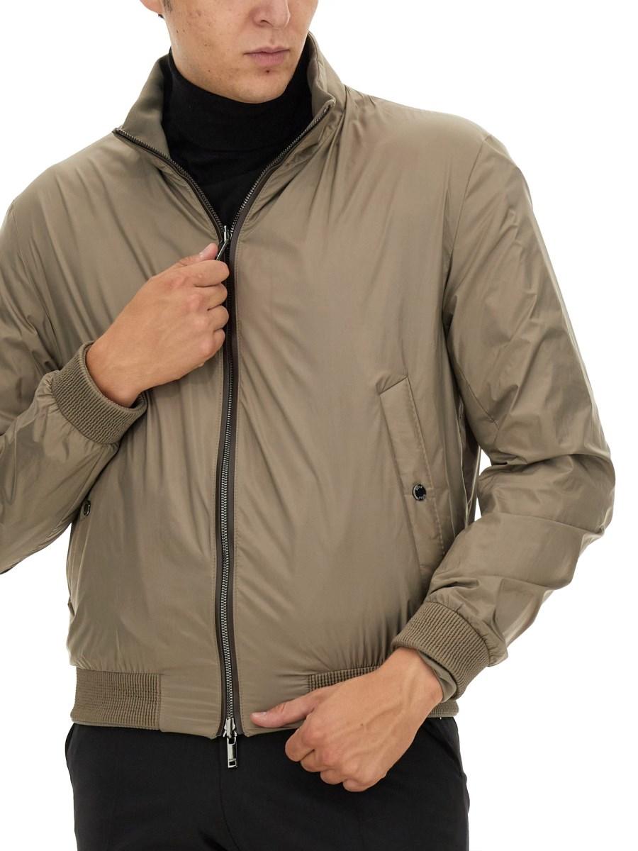 BOSS CAMEL GIACCA CON ZIP